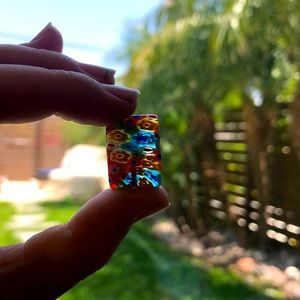 aesthetic mini flower charm